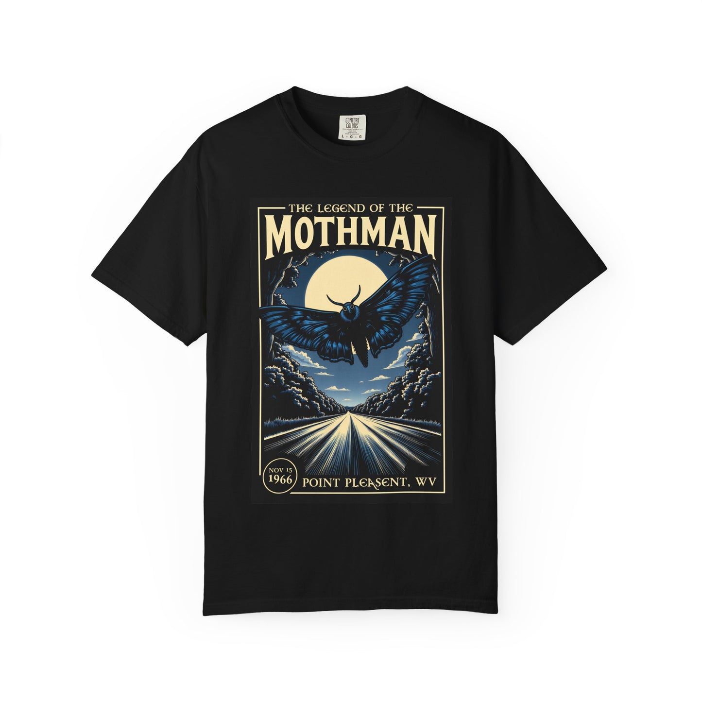 Cryptid T-Shirt | The Legend of The Mothman Vintage Style Design