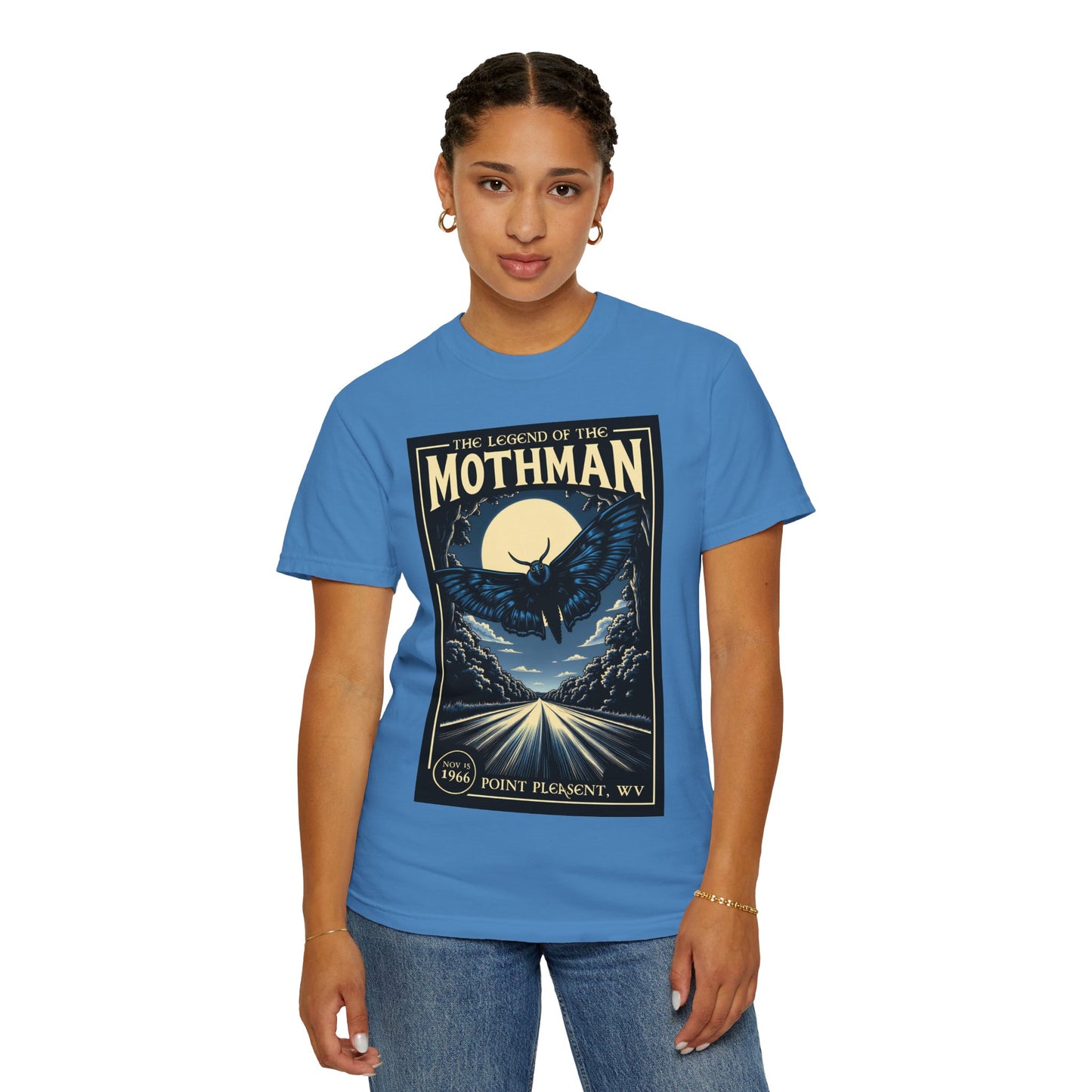 Cryptid T-Shirt | The Legend of The Mothman Vintage Style Design