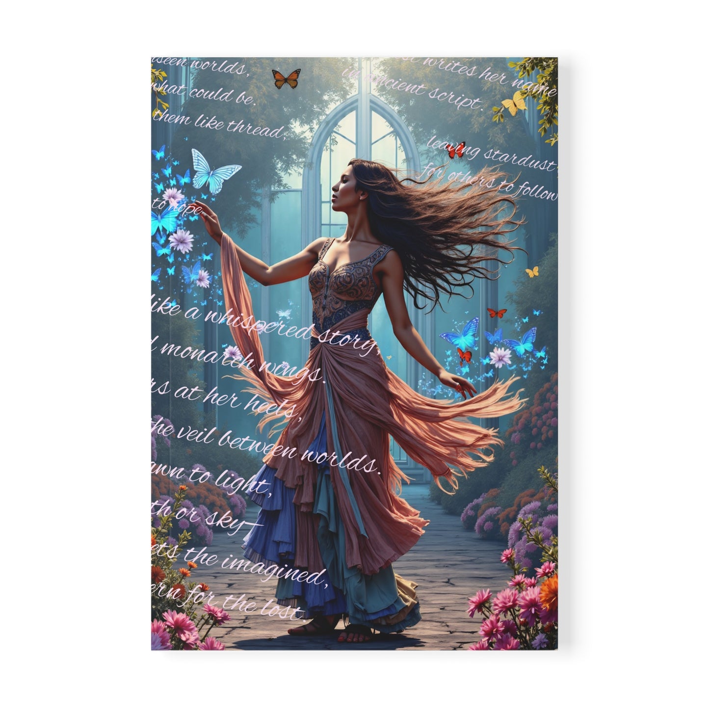 "Drawn to Light" Aesthetic Design Notebook | A5-Paper products-Printify-A5-Lined-Nicodemus Studios
