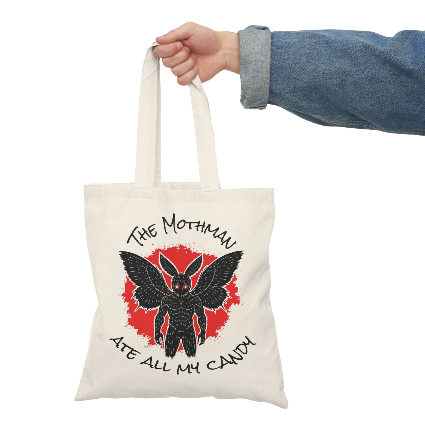 Trick or Treat Tote Bag | "The Mothman ate all my candy"