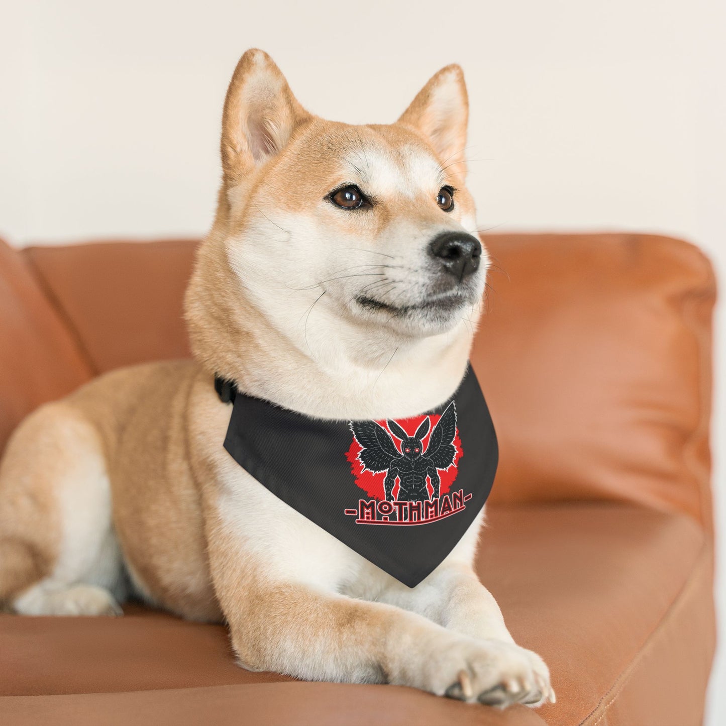 Pet Bandana Collar | Mothman