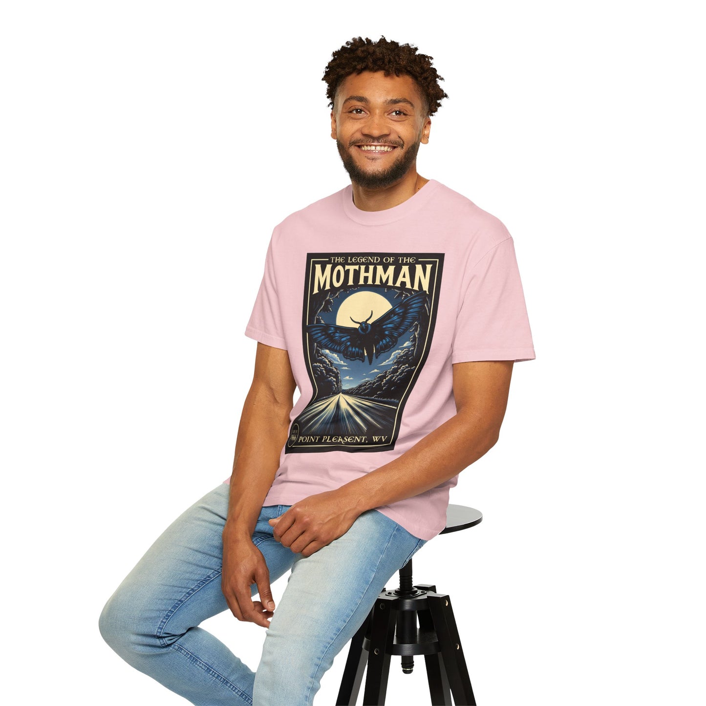 Cryptid T-Shirt | The Legend of The Mothman Vintage Style Design