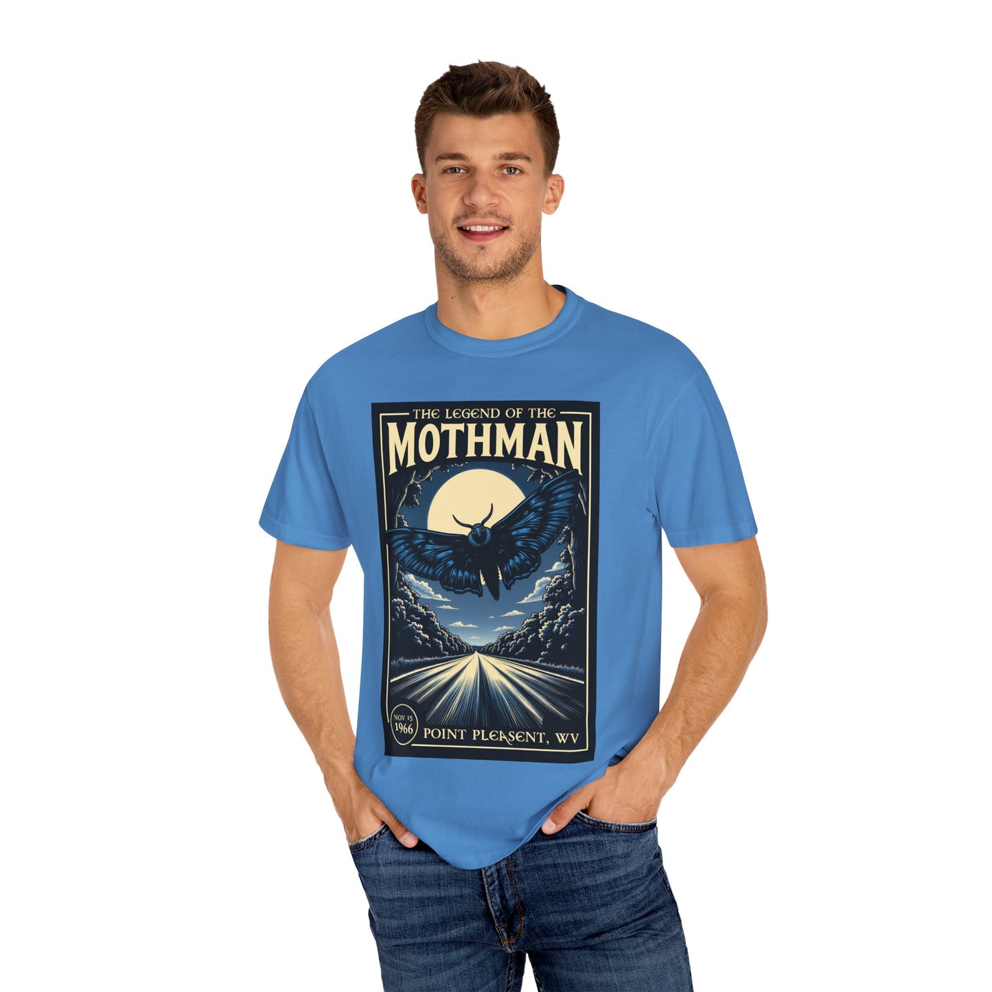 Cryptid T-Shirt | The Legend of The Mothman Vintage Style Design