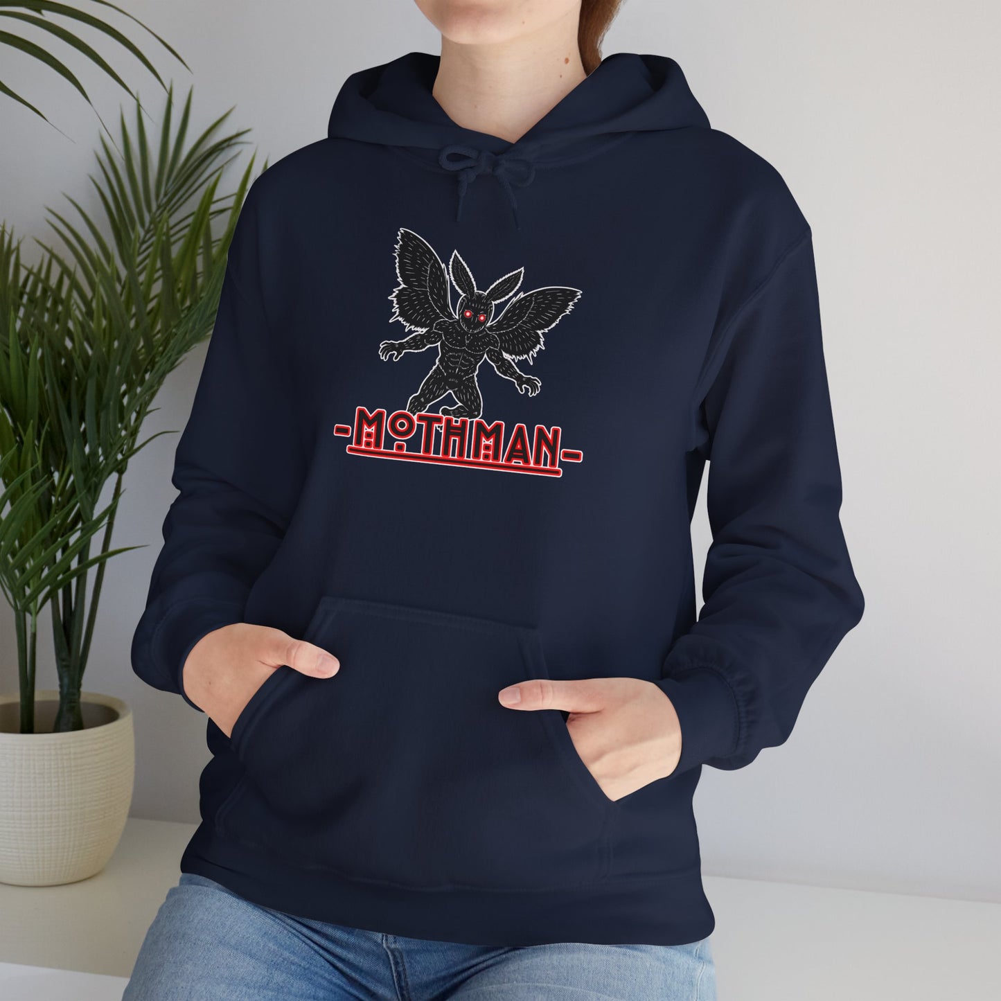 Cozy Unisex Hoodie Sweatshirt | Legend of Mothman
