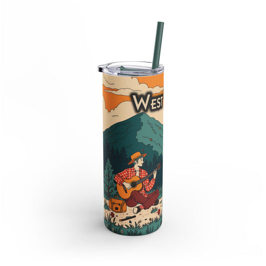 20oz Tumbler Travel Cup | "West Virginia Fawn Melodies"-Nicodemus Studios