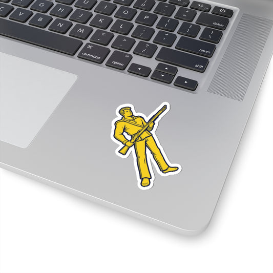 Kiss-Cut Stickers | Mountaineer Yellow & Navy