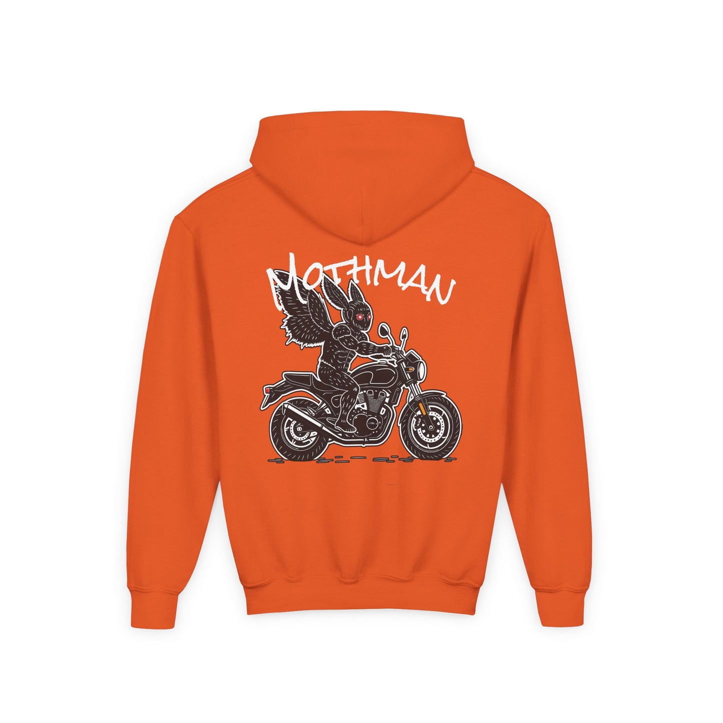 Cozy Youth Hoodie | Biker Mothman
