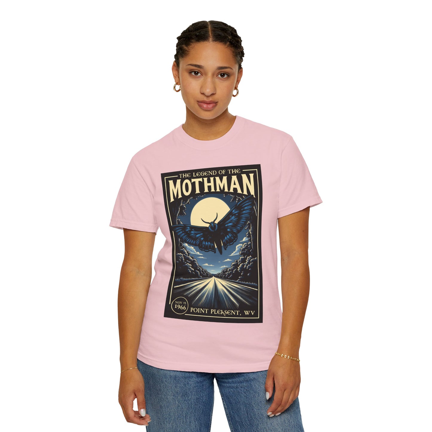 Cryptid T-Shirt | The Legend of The Mothman Vintage Style Design