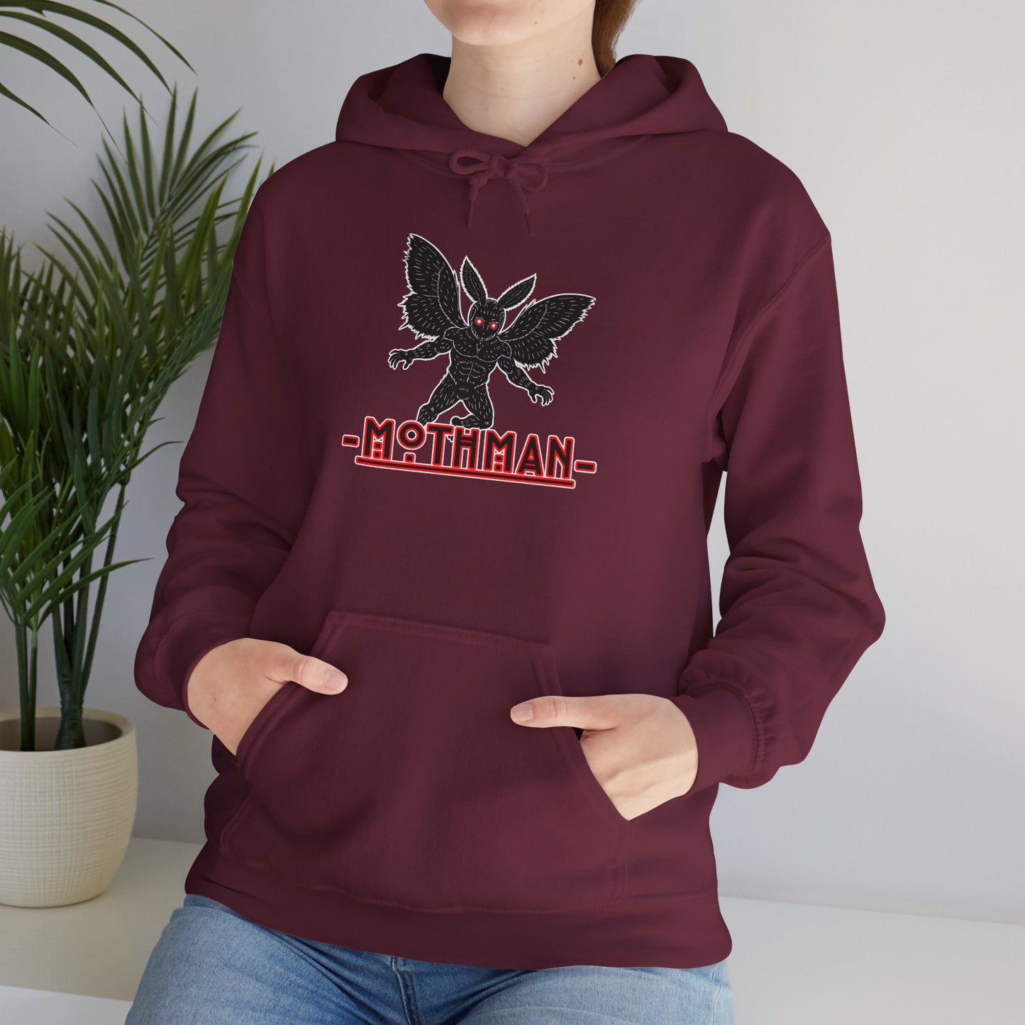 Cozy Unisex Hoodie Sweatshirt | Legend of Mothman