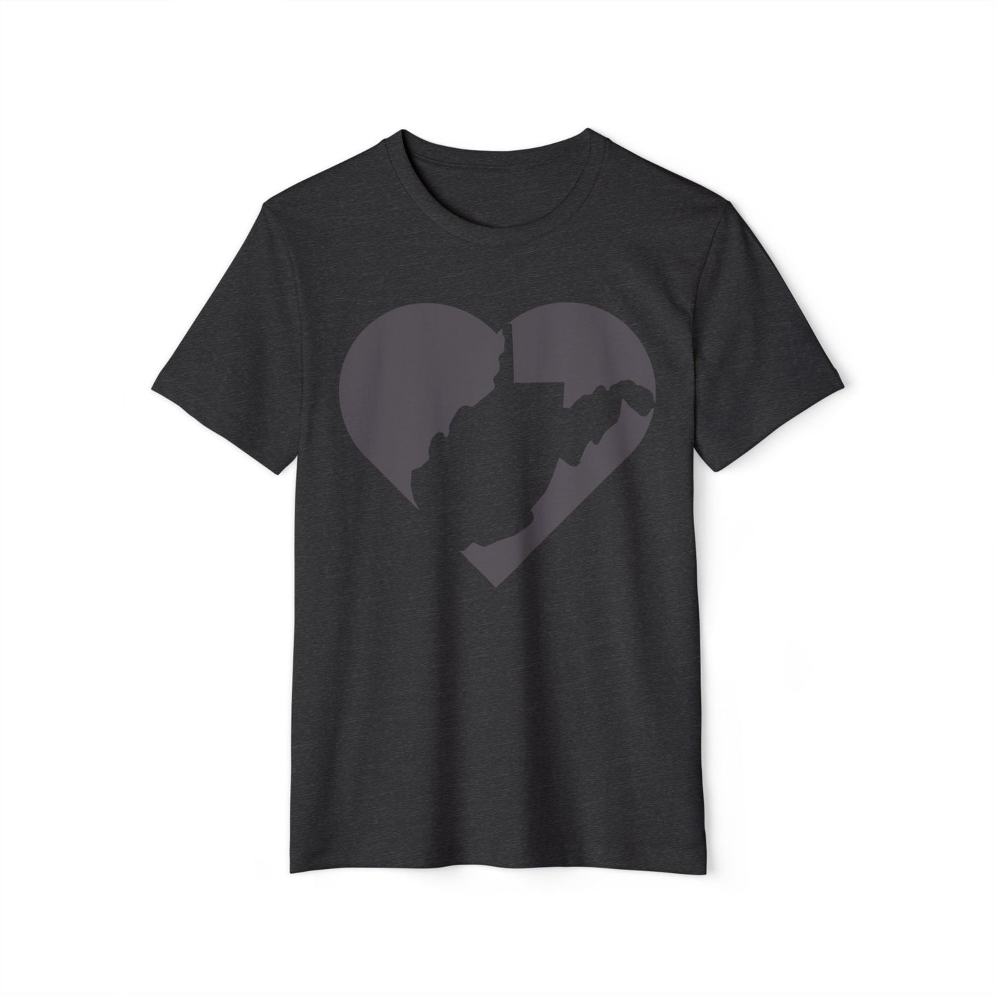 Recycled Organic T-Shirt | WV Heart Design