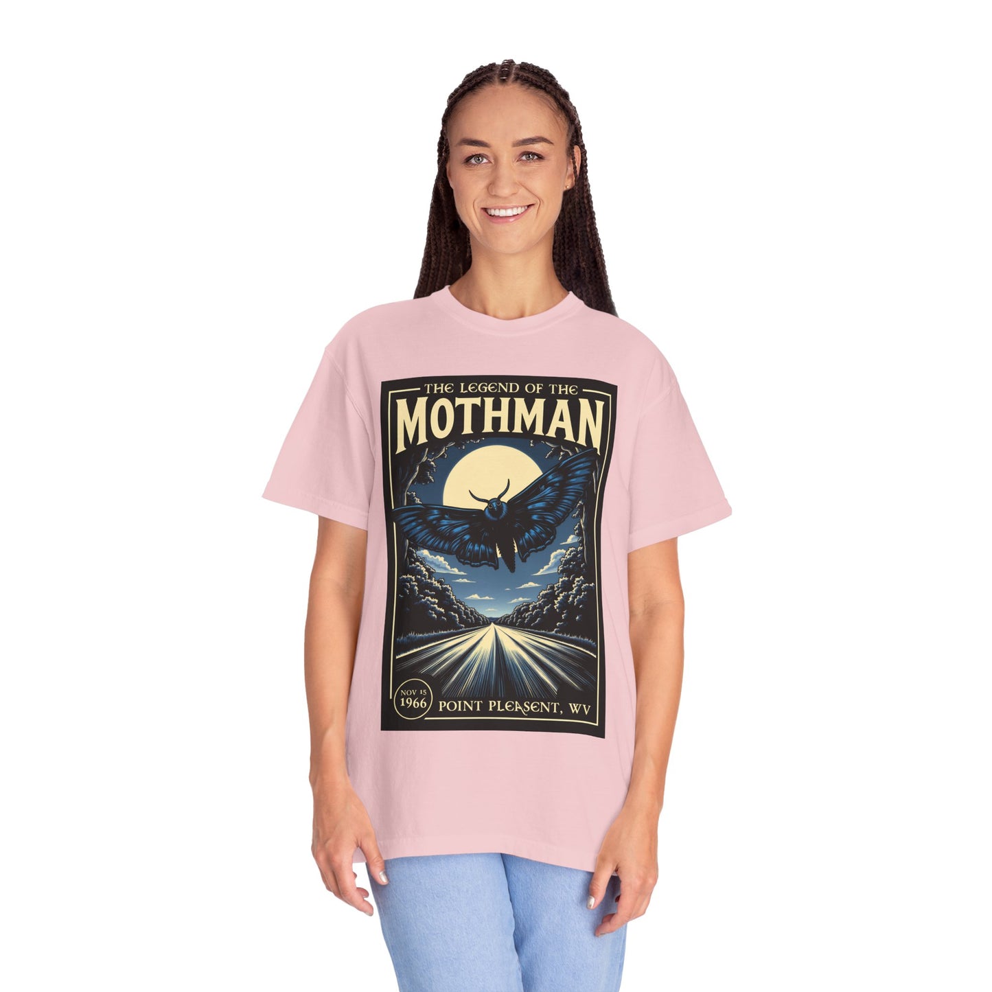 Cryptid T-Shirt | The Legend of The Mothman Vintage Style Design