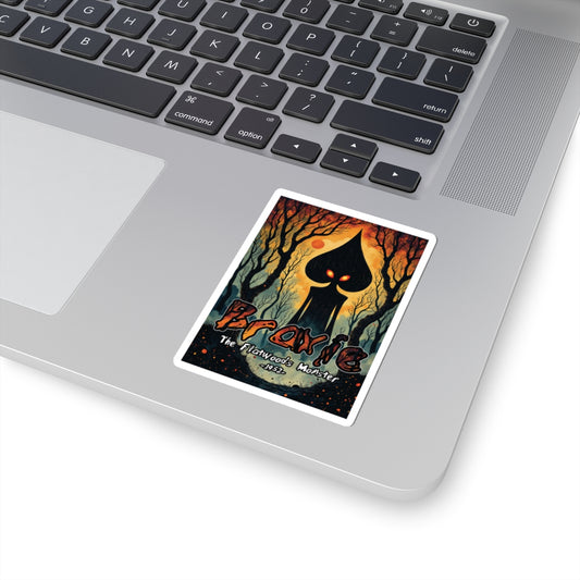 Kiss-Cut Stickers | Braxie The Flatwoods Monster Graphic