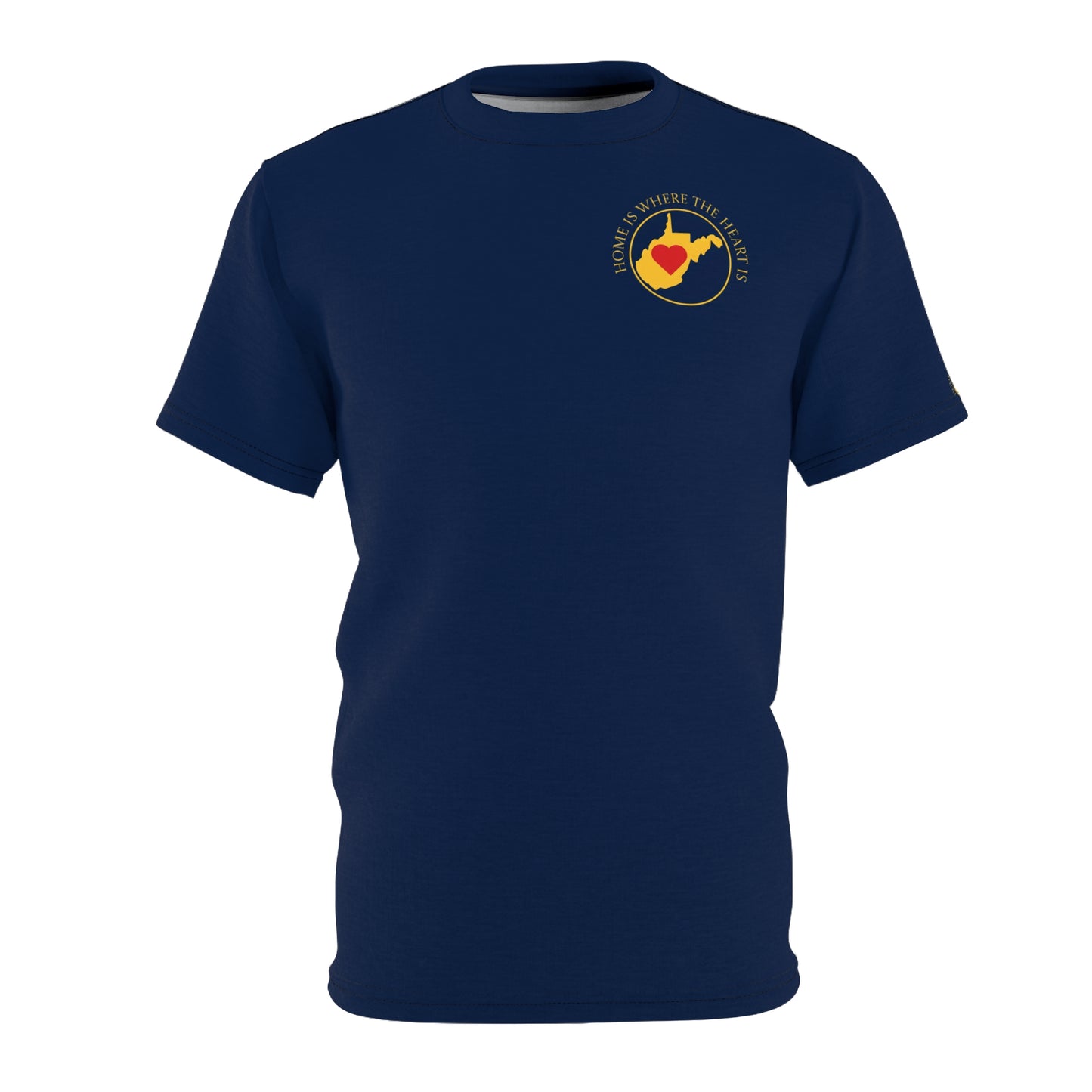 Unisex Graphic Tee Shirt | Home Is Where The Heart Is WV