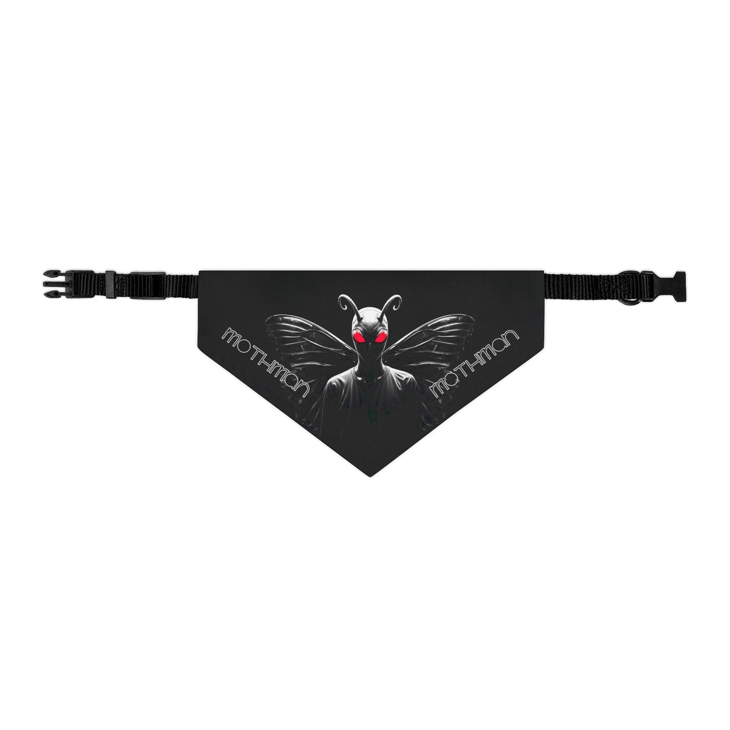 Pet Bandana Collar | Spooky Mothman
