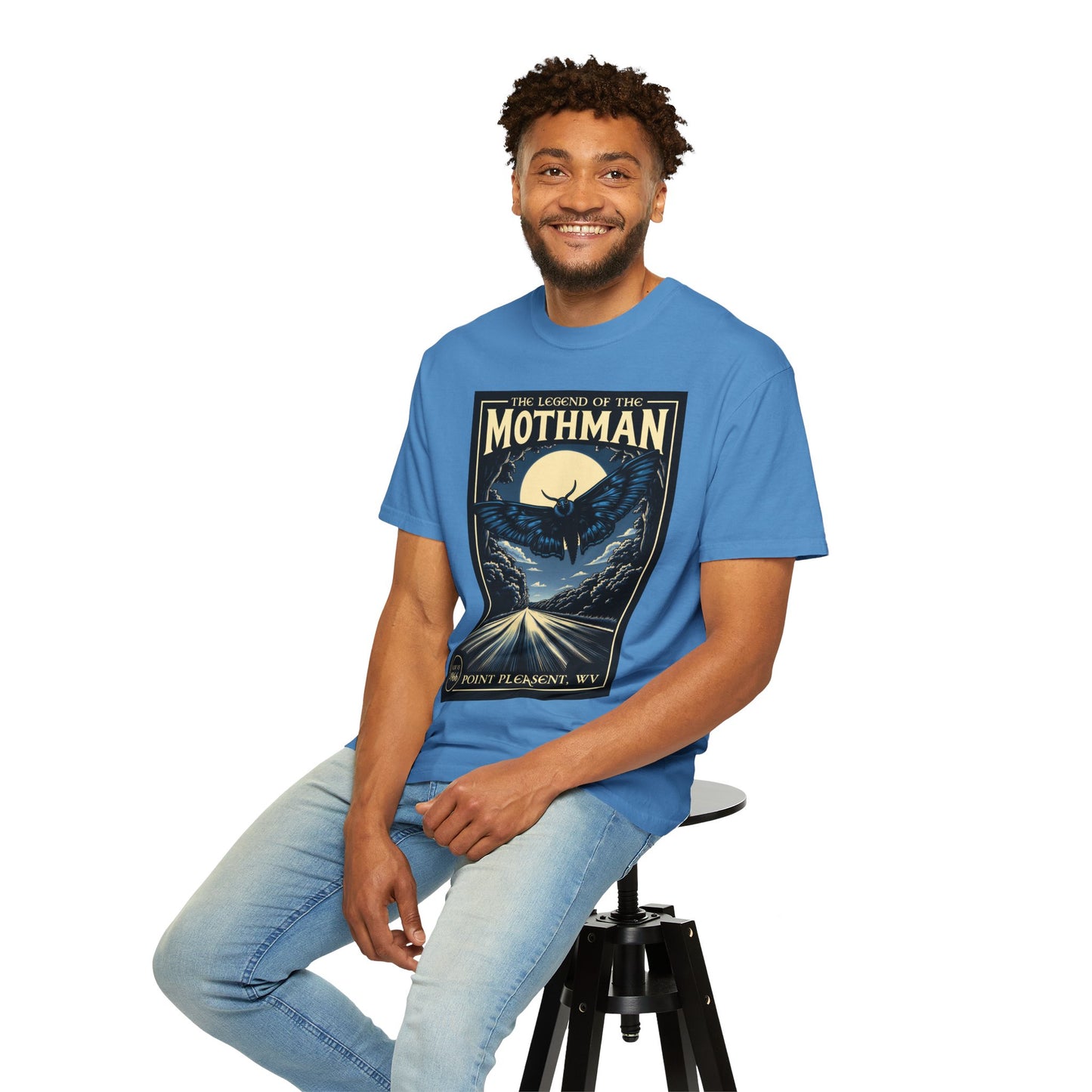 Cryptid T-Shirt | The Legend of The Mothman Vintage Style Design