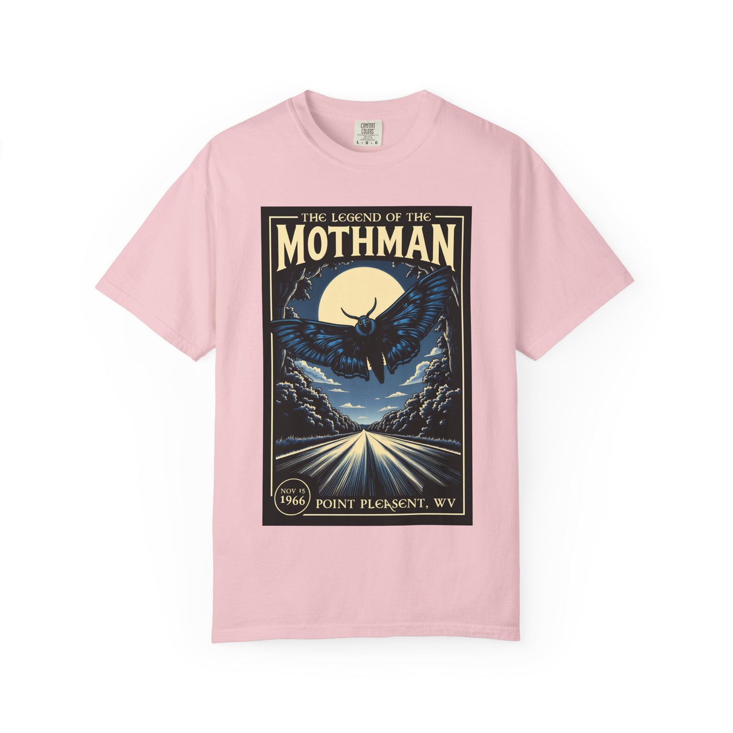 Cryptid T-Shirt | The Legend of The Mothman Vintage Style Design