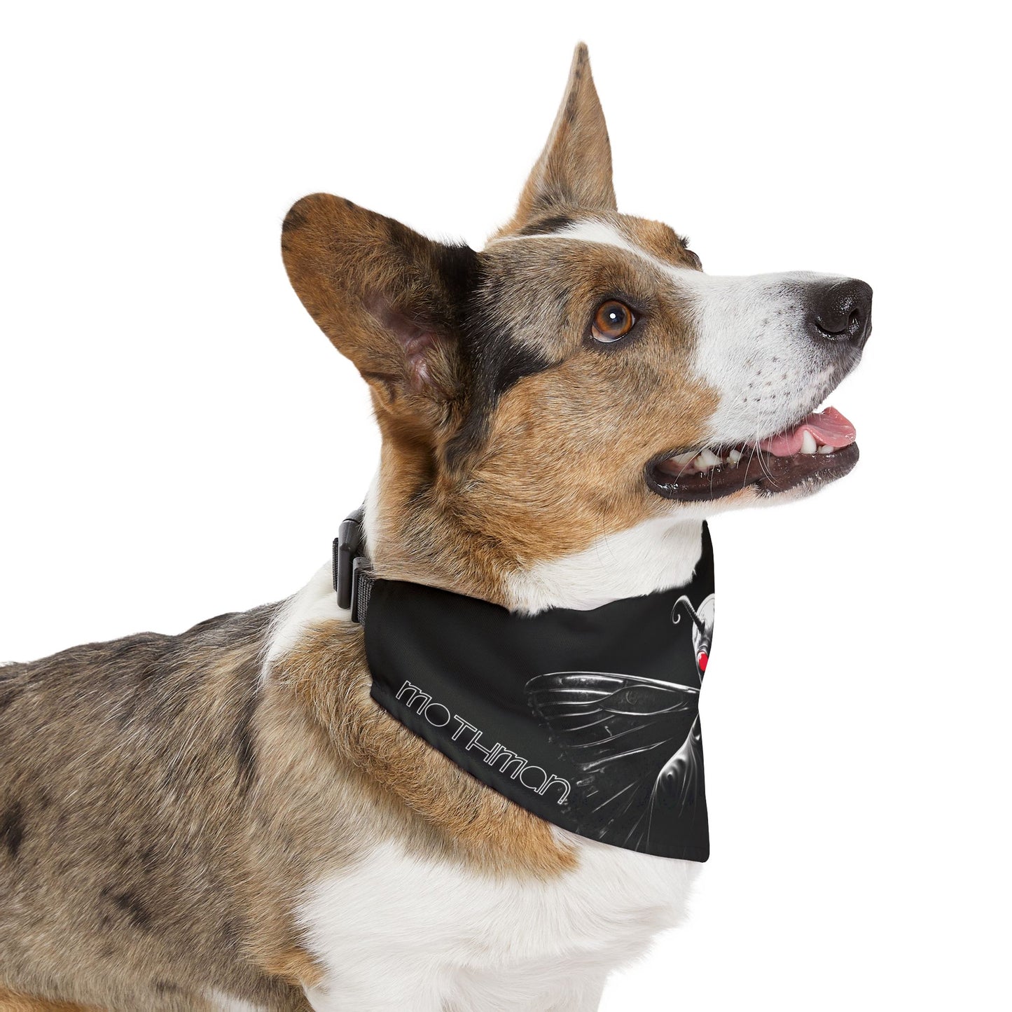 Pet Bandana Collar | Spooky Mothman