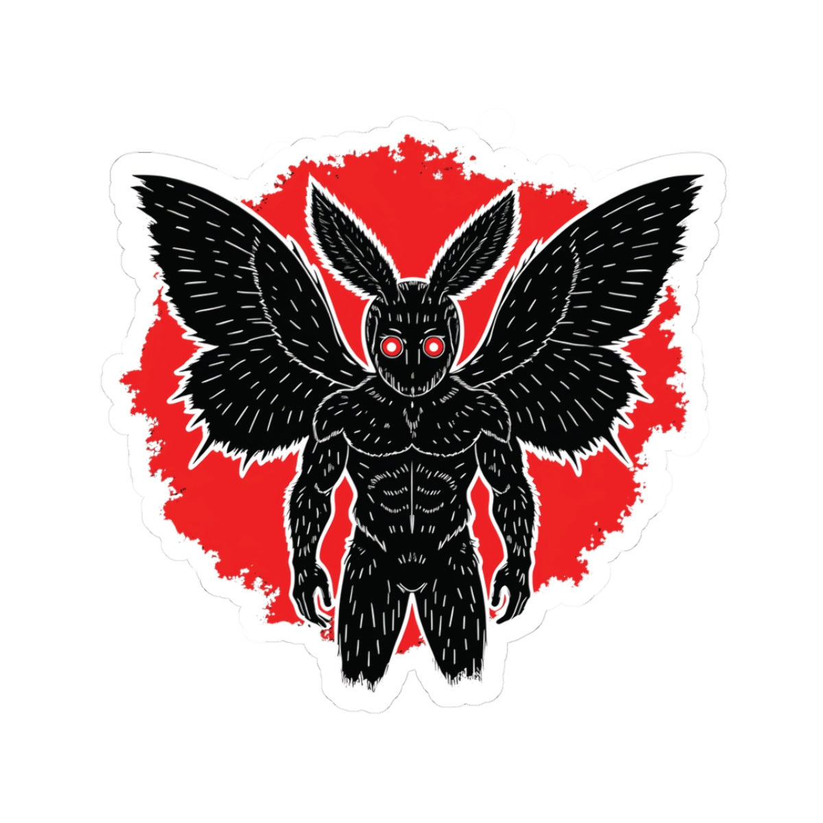 Kiss-Cut Stickers | Mothman