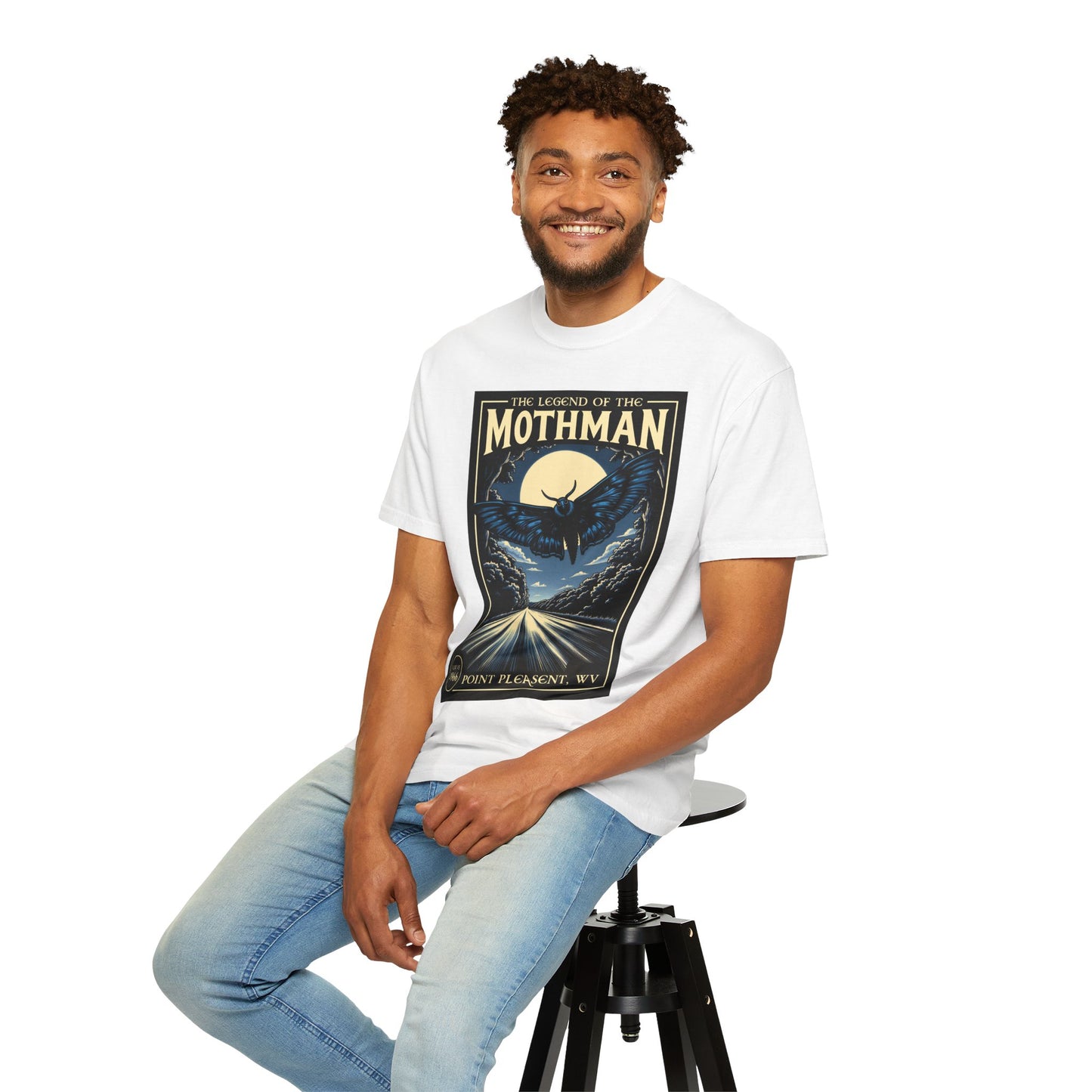Cryptid T-Shirt | The Legend of The Mothman Vintage Style Design