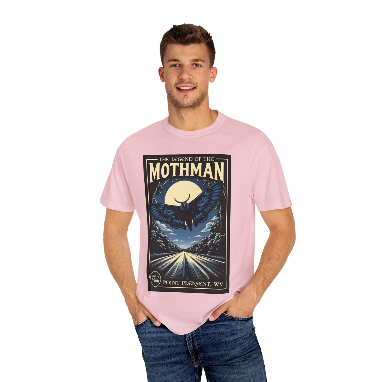 Cryptid T-Shirt | The Legend of The Mothman Vintage Style Design