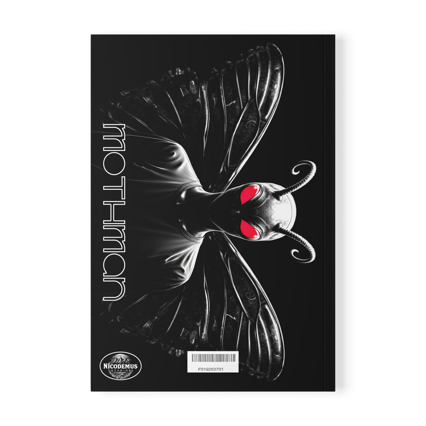 A5 Aesthetic Design Notebook | "Mothman" by Nicodemus Studios-Nicodemus Studios