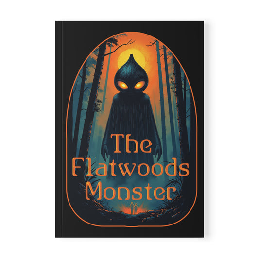 A5 Aesthetic Design Notebook | "Vintage Flatwoods Monster" by Nicodemus Studios-Nicodemus Studios
