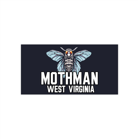 Bumper Sticker | Mothman 02-Nicodemus Studios