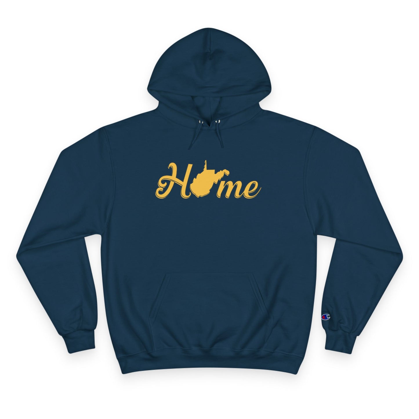 Champion Hoodie | "Home WV"-Navy-S-Nicodemus Studios