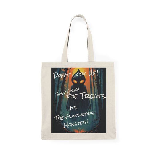 Eco-Friendly Trick or Treat Tote Bag | Flatwoods Monster-Nicodemus Studios