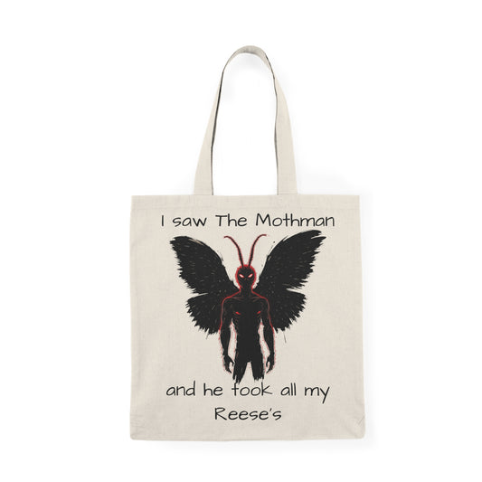 Eco-Friendly Trick or Treat Tote Bag | MOTHMAN-Nicodemus Studios