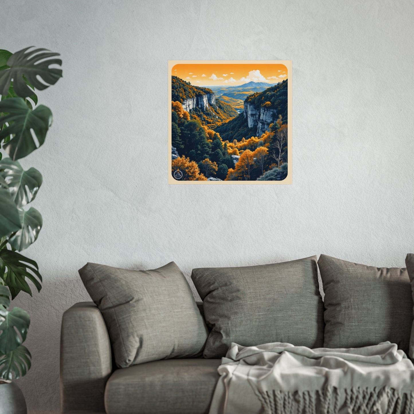 Fine Art Poster Print | "Golden Ocean" by Nicodemus Studios-Nicodemus Studios