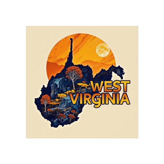 Fine Art Poster Print Wall Decor | Blue Ridge Heritage-16″ x 16″-Matte-Nicodemus Studios