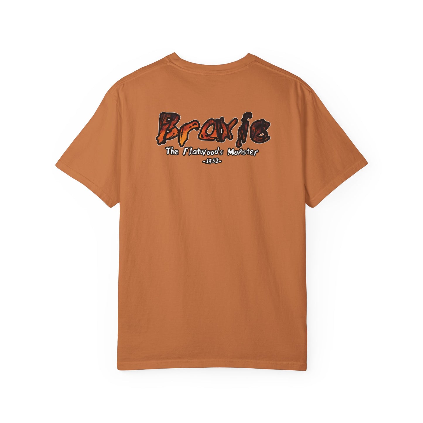 Garment-Dyed T-Shirt | Braxie The Flatwoods Monster-Nicodemus Studios