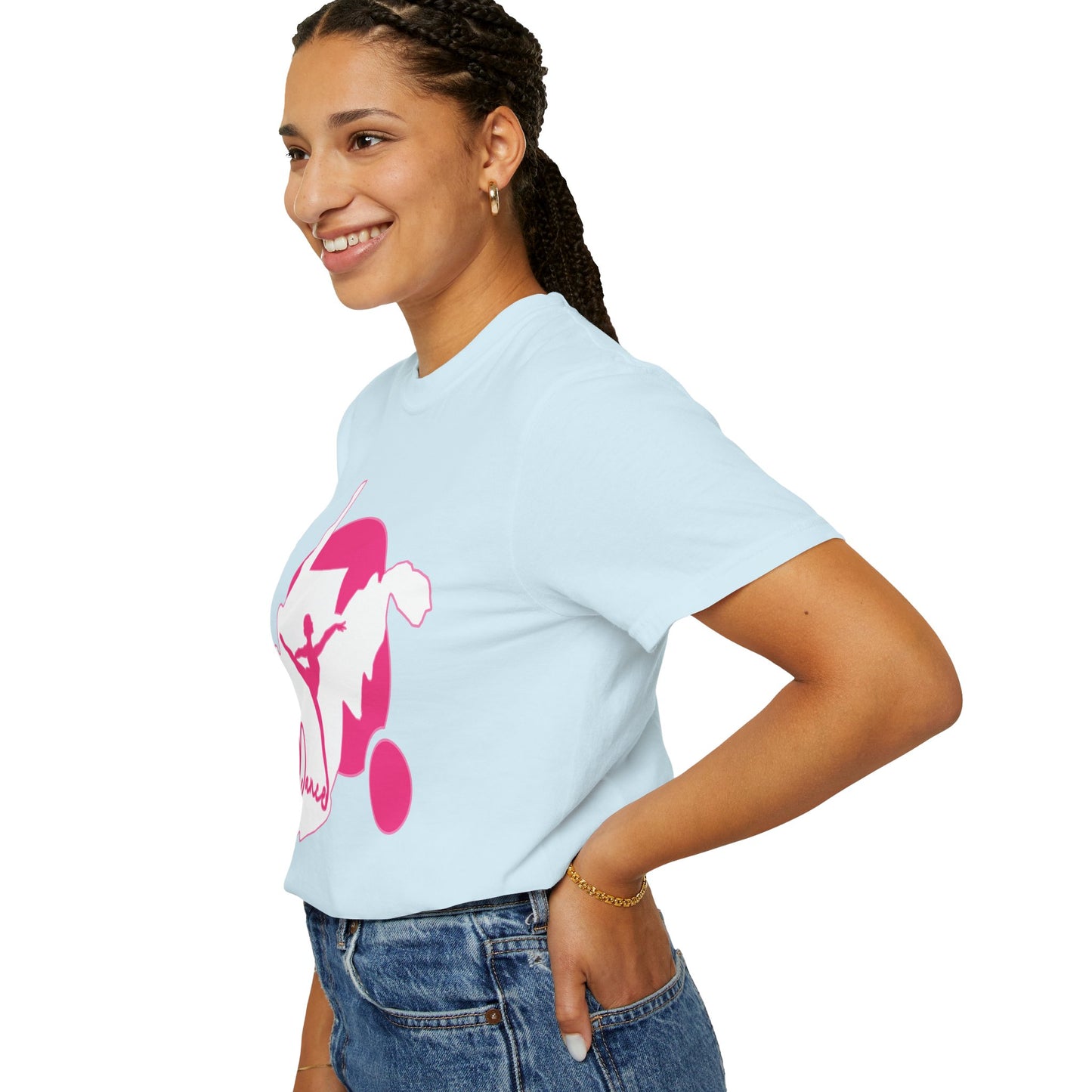 Garment-Dyed T-Shirt | Script Dance WV 01-Nicodemus Studios