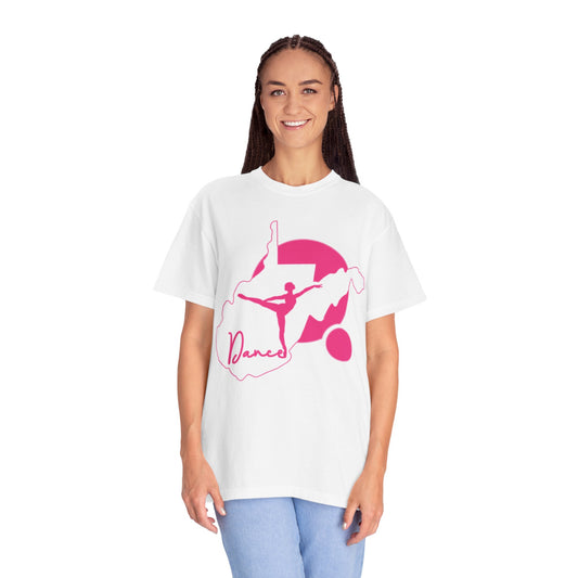 Garment-Dyed T-Shirt | Script Dance WV 01-Nicodemus Studios