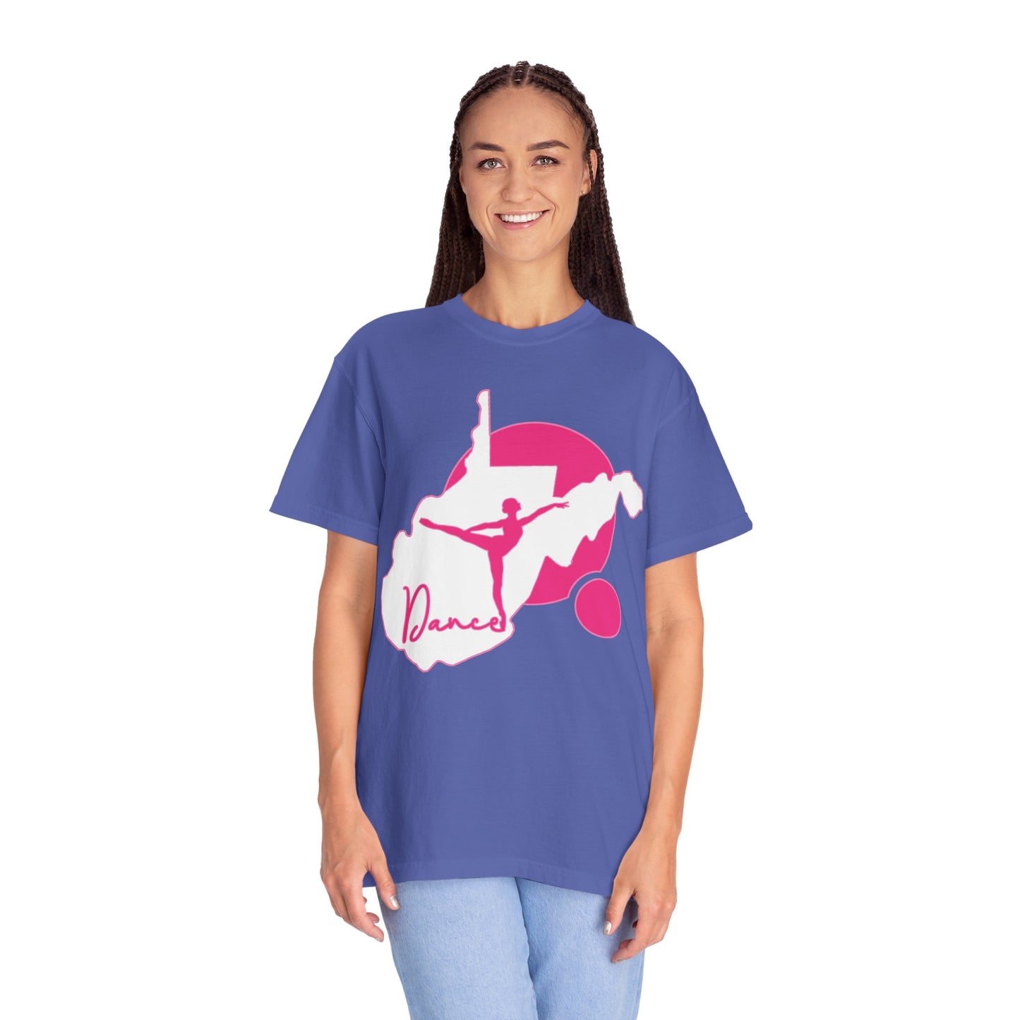 Garment-Dyed T-Shirt | Script Dance WV 01-Nicodemus Studios