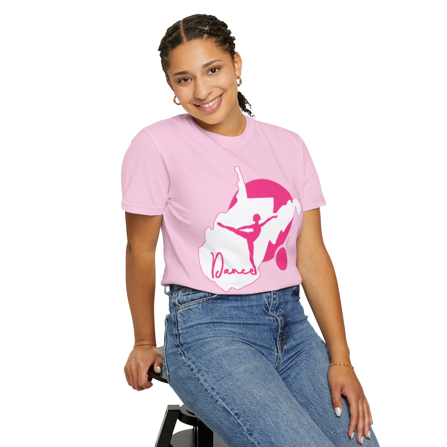 Garment-Dyed T-Shirt | Script Dance WV 01-Nicodemus Studios