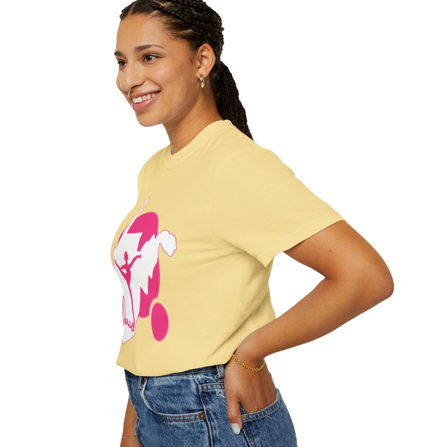 Garment-Dyed T-Shirt | Script Dance WV 01-Nicodemus Studios