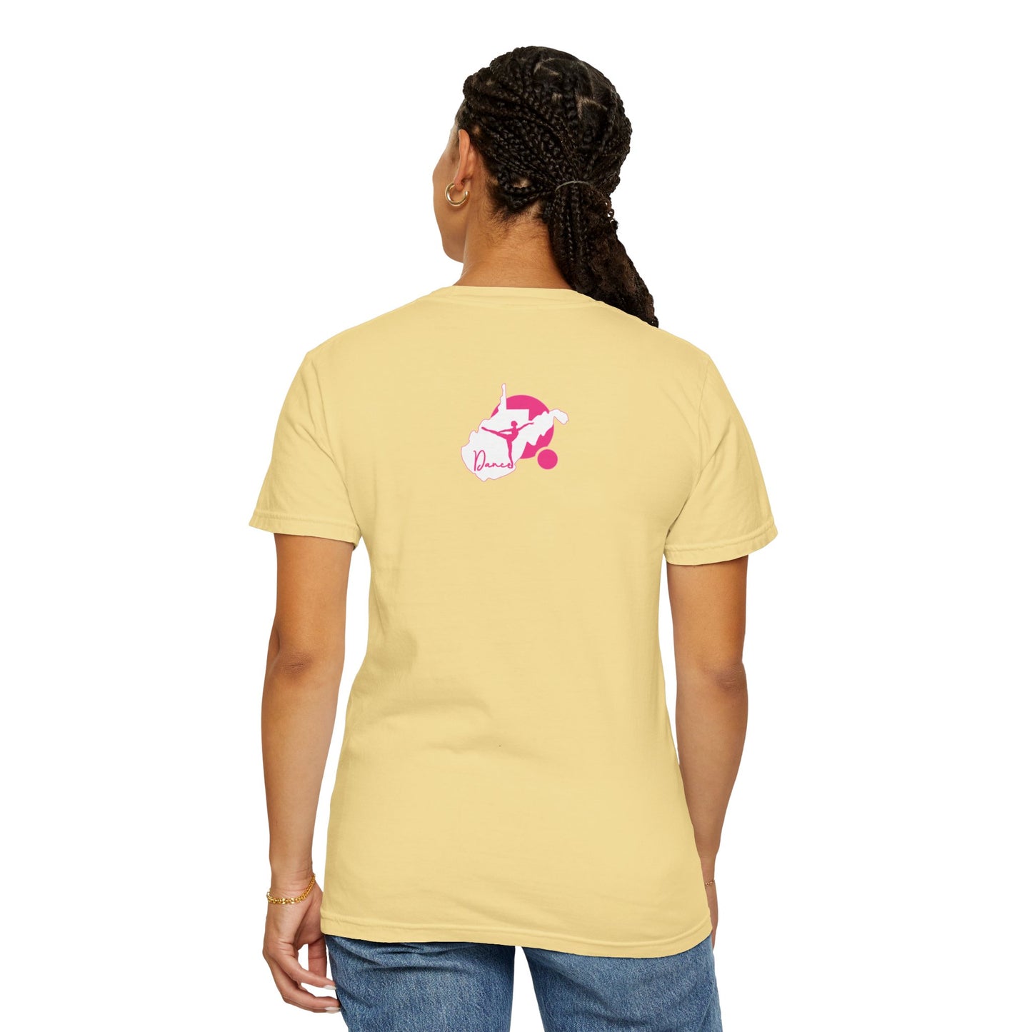 Garment-Dyed T-Shirt | Script Dance WV 01-Nicodemus Studios