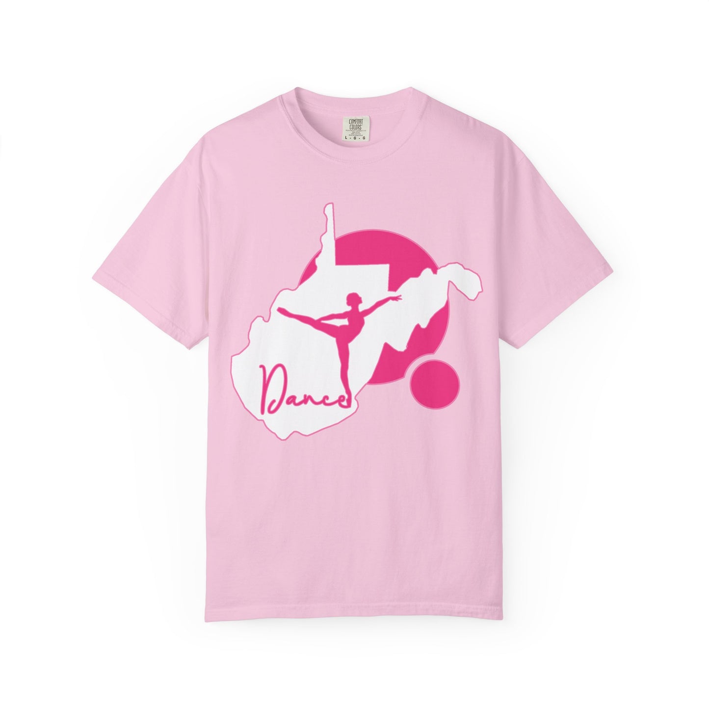 Garment-Dyed T-Shirt | Script Dance WV 01-Blossom-S-Nicodemus Studios