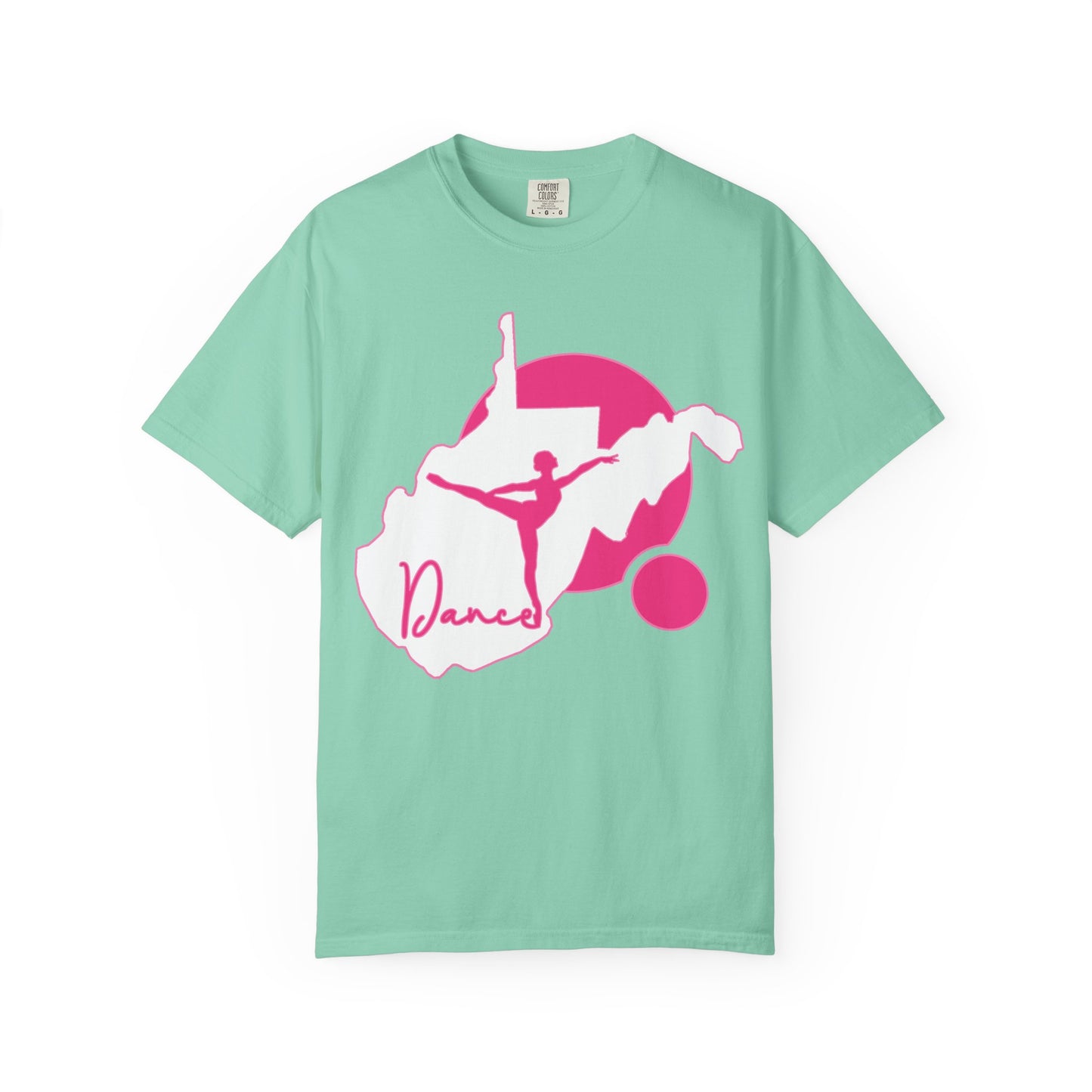 Garment-Dyed T-Shirt | Script Dance WV 01-Island Reef-S-Nicodemus Studios