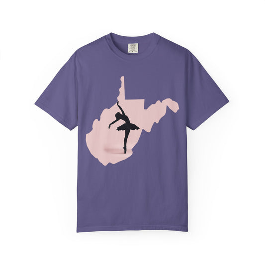 Garment-Dyed T-Shirt | WV Ballet Dancer-Nicodemus Studios