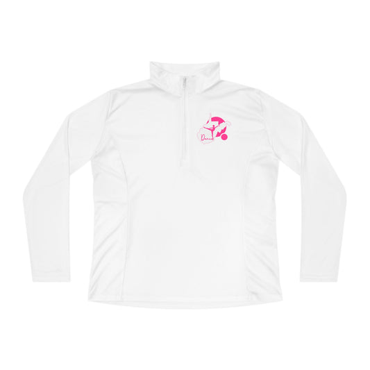 Ladies Quarter-Zip Pullover | WV Script Dance Graphic-Nicodemus Studios