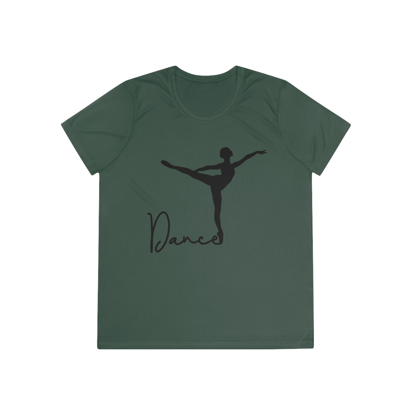Ladies Soft Ballet Top | Dance Script Ballet-Forest Green-XS-Nicodemus Studios