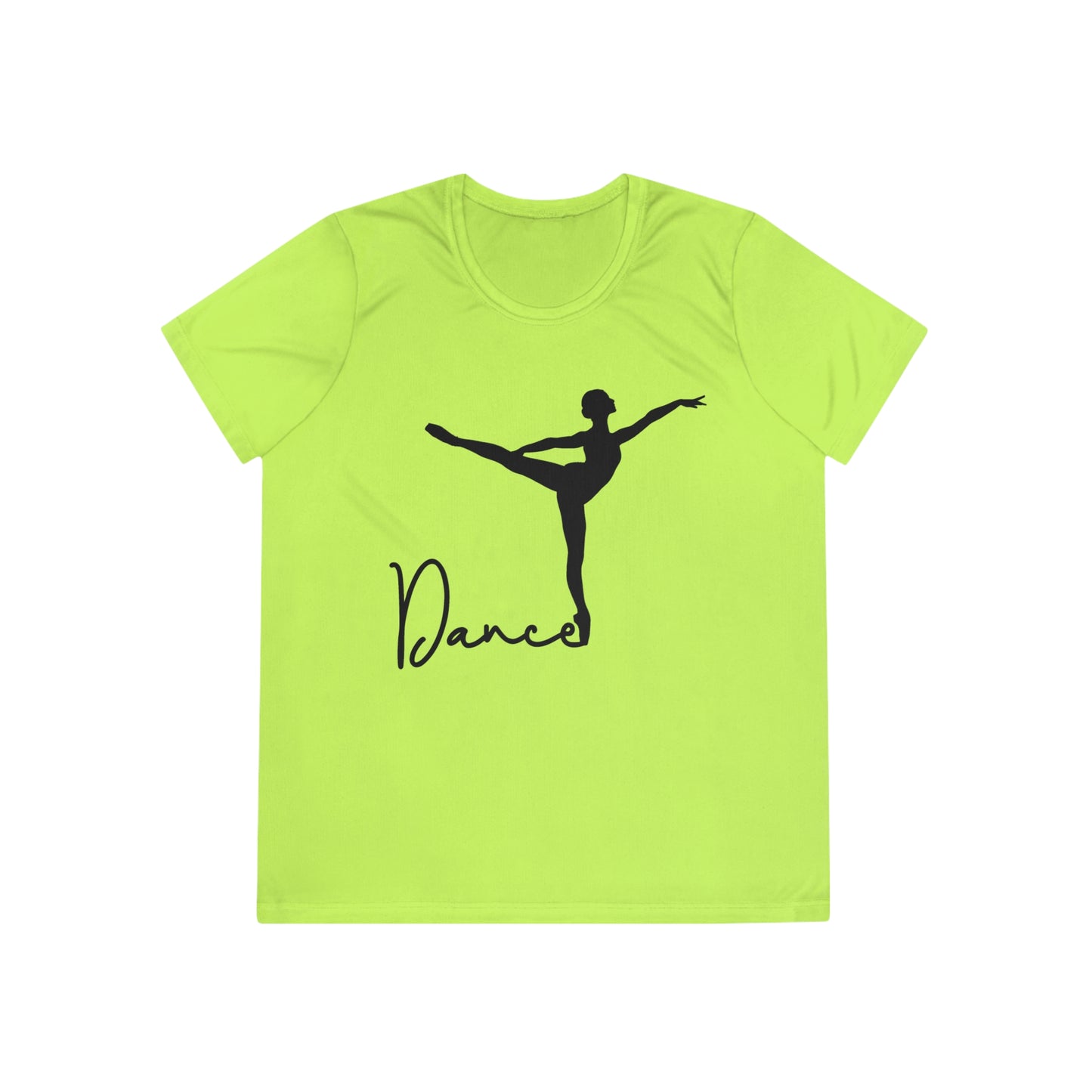 Ladies Soft Ballet Top | Dance Script Ballet-Lime Shock-XS-Nicodemus Studios