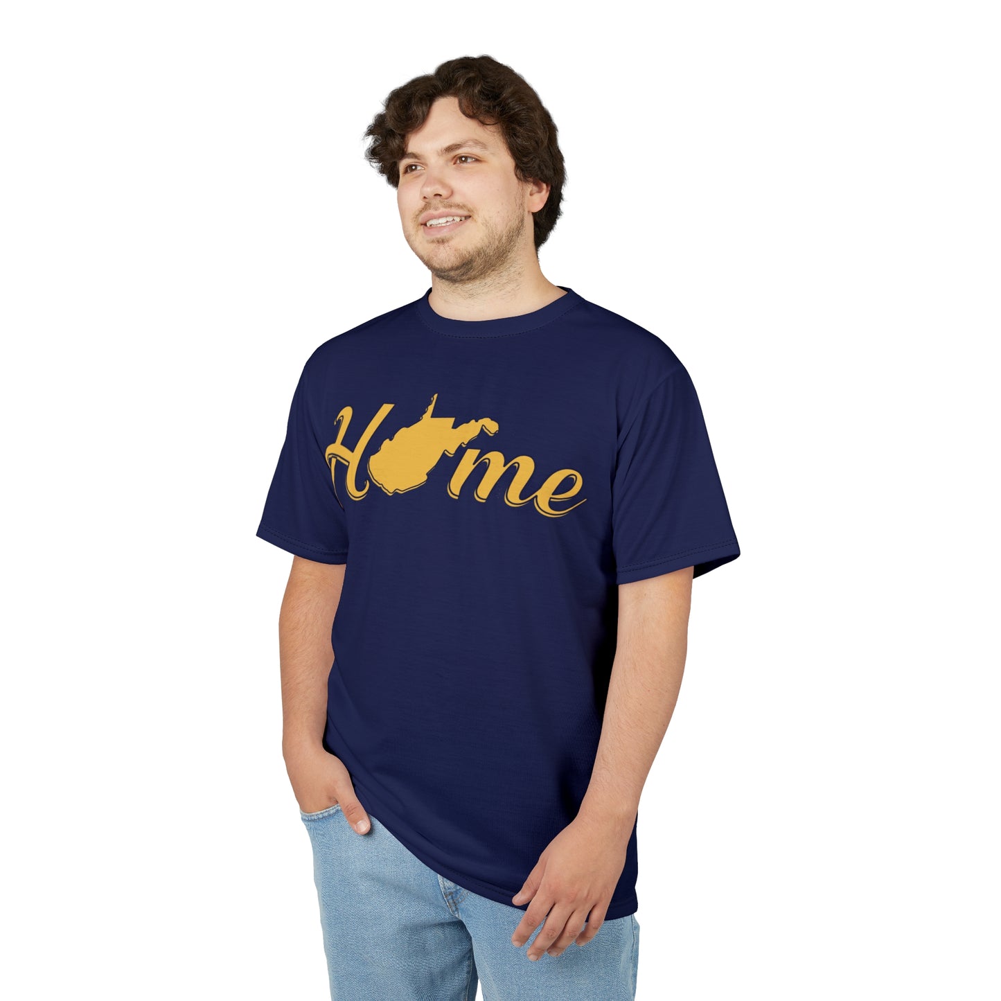 Men's Graphic Tee Shirt | "Home WV" by Nicodemus Studios-Nicodemus Studios
