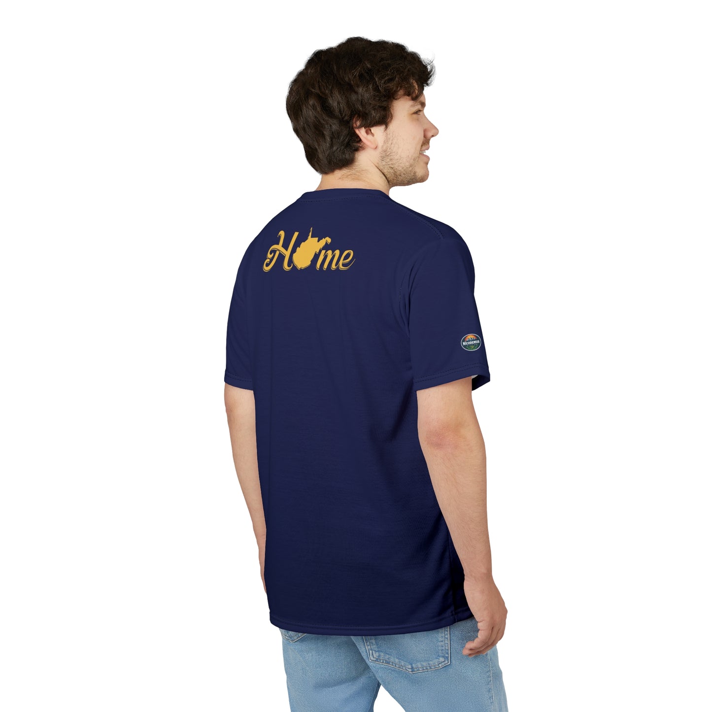 Men's Graphic Tee Shirt | "Home WV" by Nicodemus Studios-Nicodemus Studios
