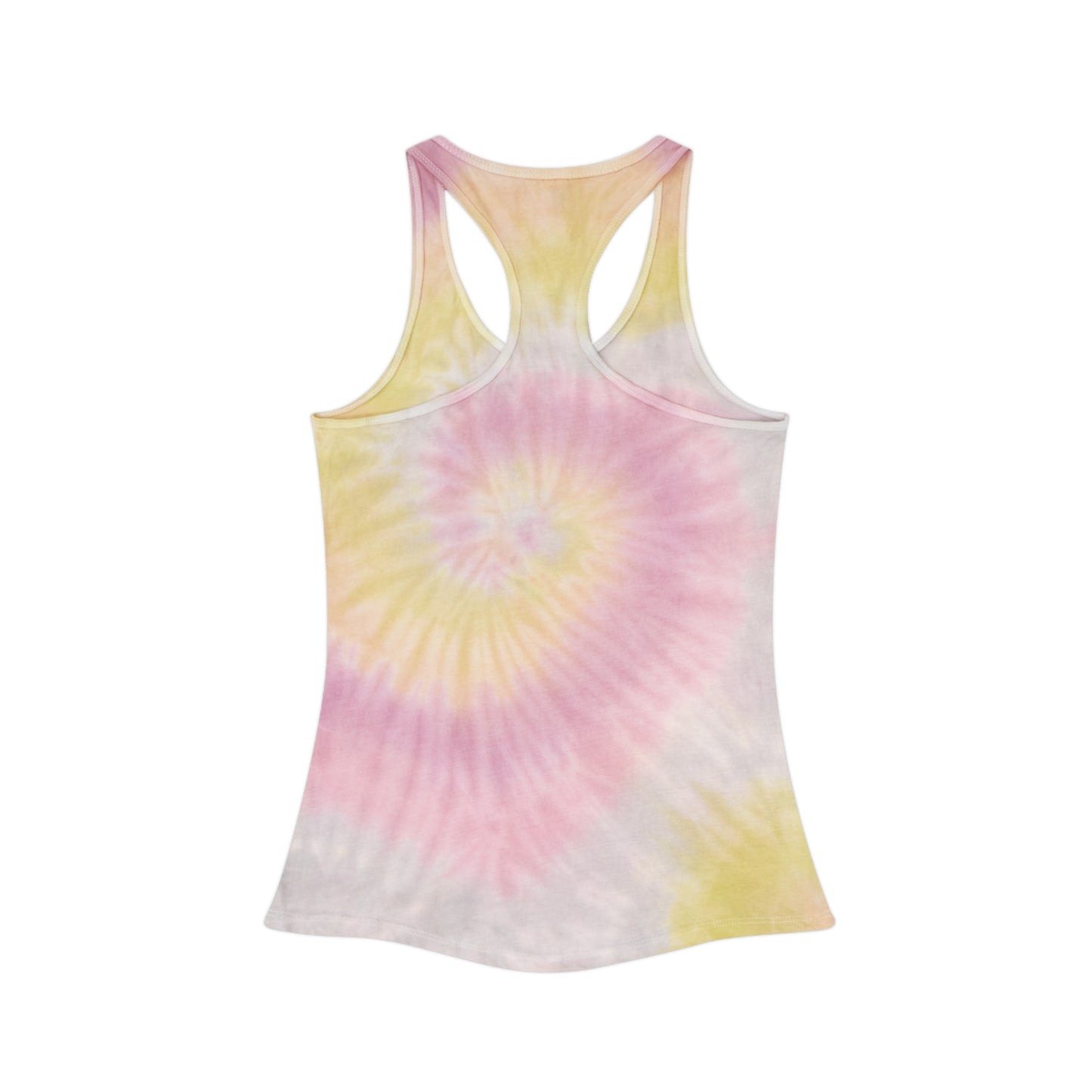 Mothman West Virginia Tie Dye Racerback Tank Top