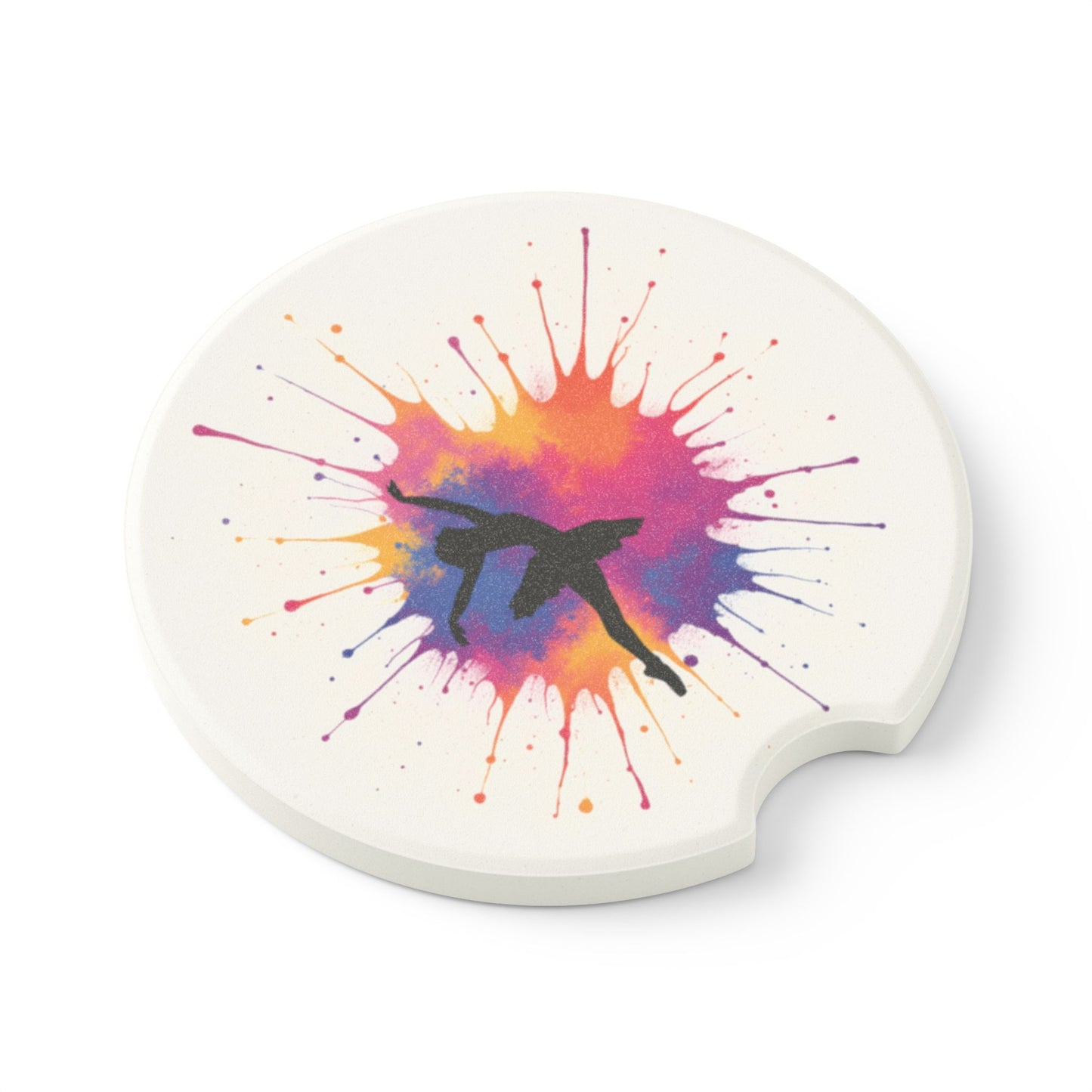 Soapstone Car Coaster | Dance Splash-Nicodemus Studios