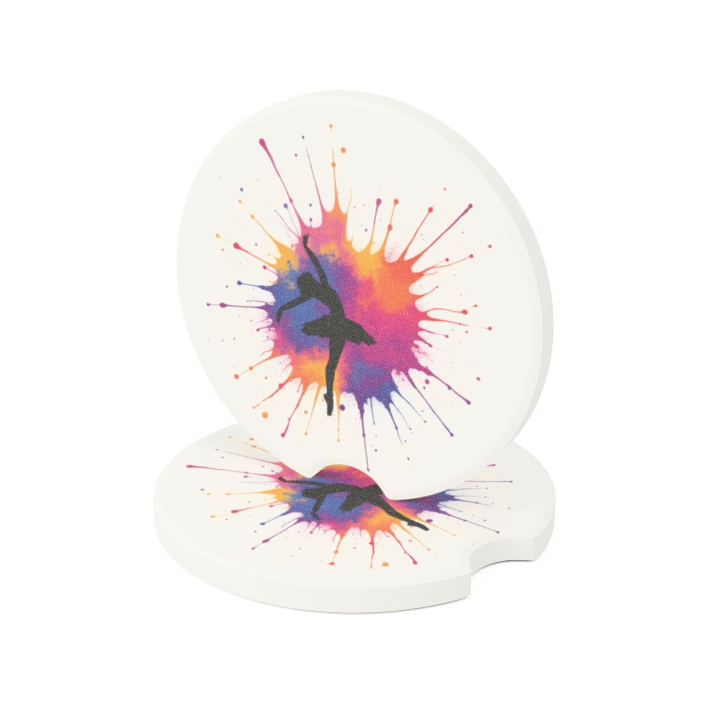 Soapstone Car Coaster | Dance Splash-Nicodemus Studios